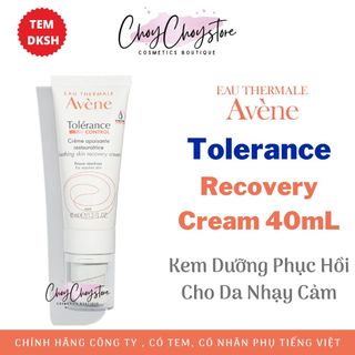 Kem Dưỡng Avene Skin Recovery Cream 50mL Cấp Ẩm, Hồi Phục và Cải Thiện Làn Da Yếu (Hàng CTY)