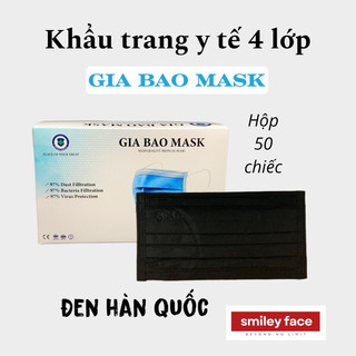 Khẩu Trang Y Tế 4 lớp ( Hộp 50 cái)