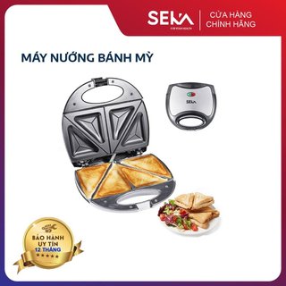 [Chính hãng] Máy nướng bánh mì sandwich SEKA, Máy kẹp nướng bánh mì nướng nhanh chín đều, chống dính tốt ...