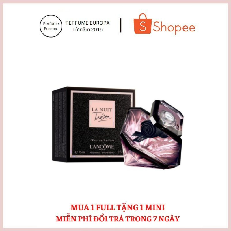 LANCOME LA NUIT TRÉSOR FLEUR DE NUIT’S 75ml QUYẾN RŨ, LÔI CUỐN