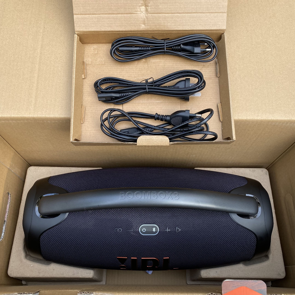 Loa di động JBL Boombox 3 - Loa bluetooth di động công suất lớn 180W, bass căng