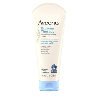 Kem Dưỡng Ẩm Cơ Thể dành cho da KEM CHÀM CHO NGƯỜI LỚN AVEENO ECZEMA CREAM 206G (Mỹ)