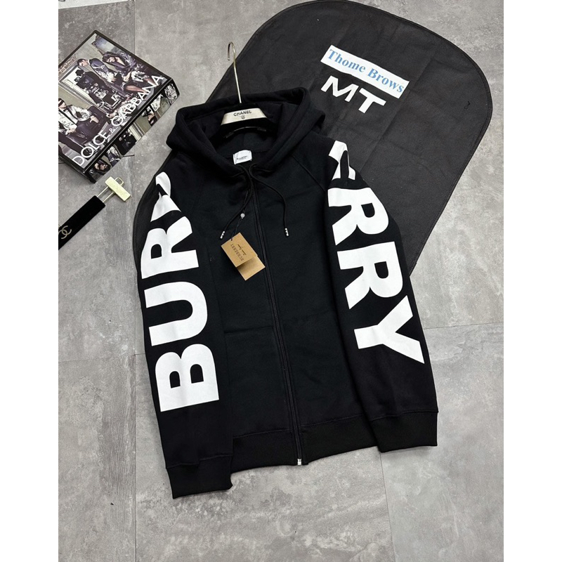 Hoodie BBR Nỉ Bông Cotton 100% Dày Dặn Full Tag