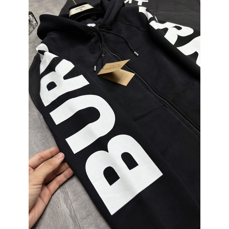 Hoodie BBR Nỉ Bông Cotton 100% Dày Dặn Full Tag
