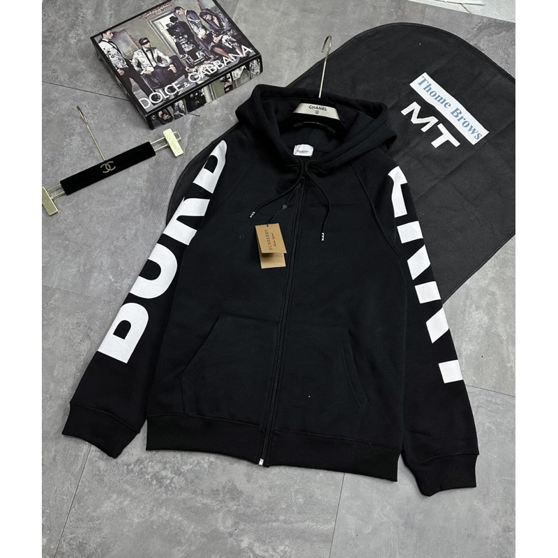 Hoodie BBR Nỉ Bông Cotton 100% Dày Dặn Full Tag