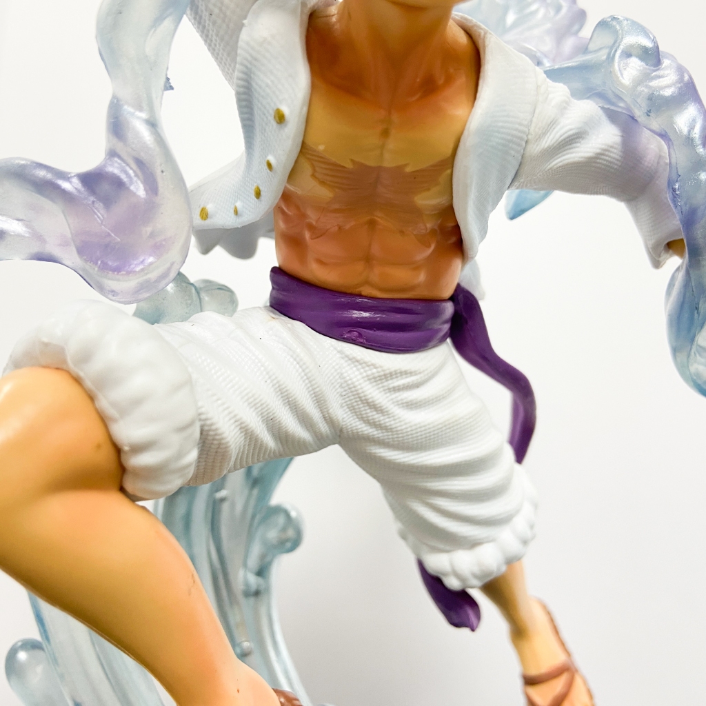 Mô hình Luffy Gear 5, One Piece,2 phiên bản đầu thay thế, cao 28cm