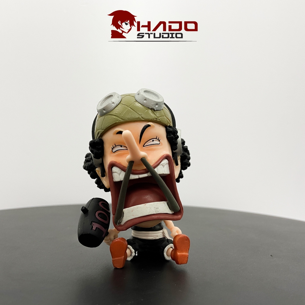 Set 4 mô hình chibi One Piece, siêu cute, cao 8cm
