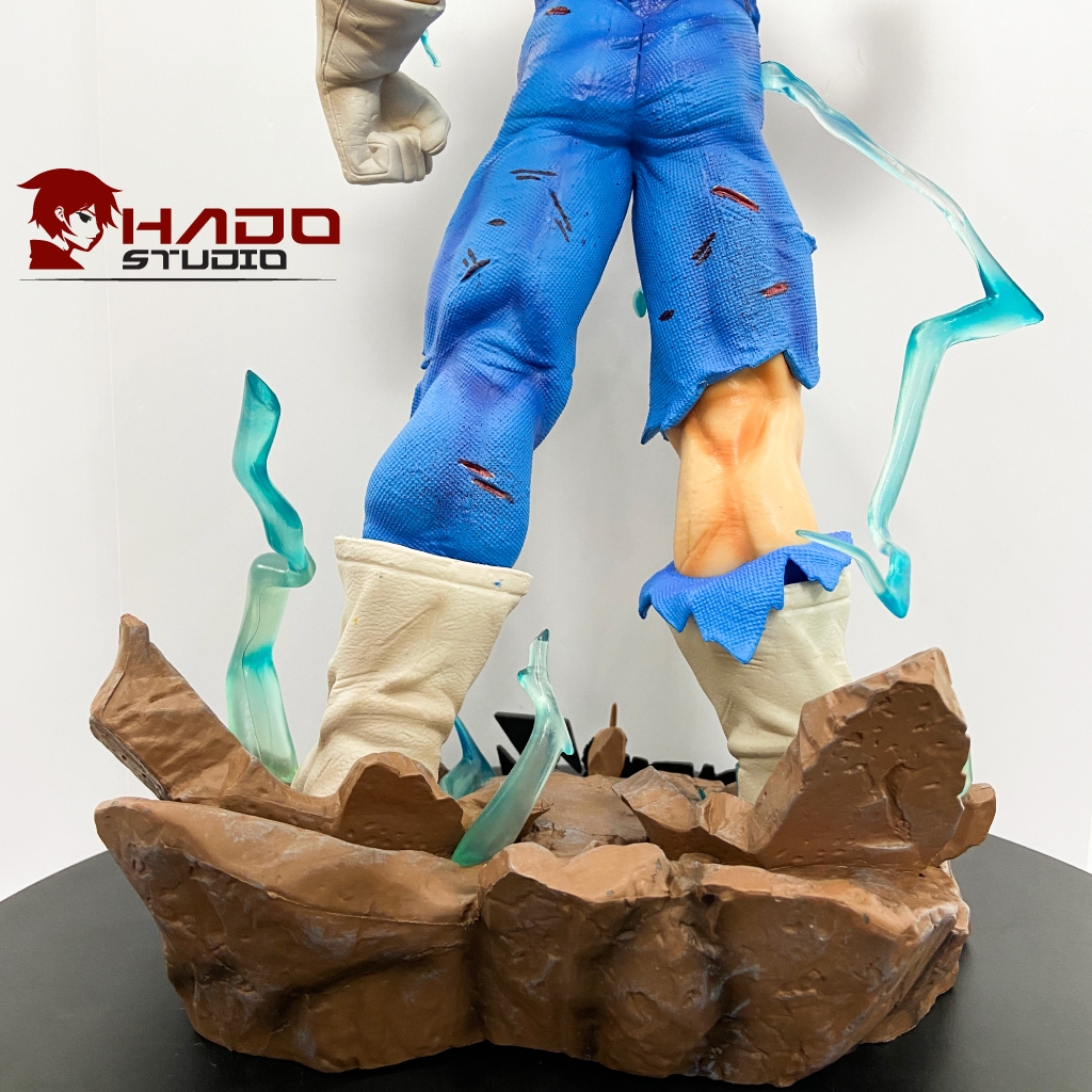 Dragon ball, mô hình Vegeta chiến đấu có 2 phiên bản thay thế, chiều cao 47cm