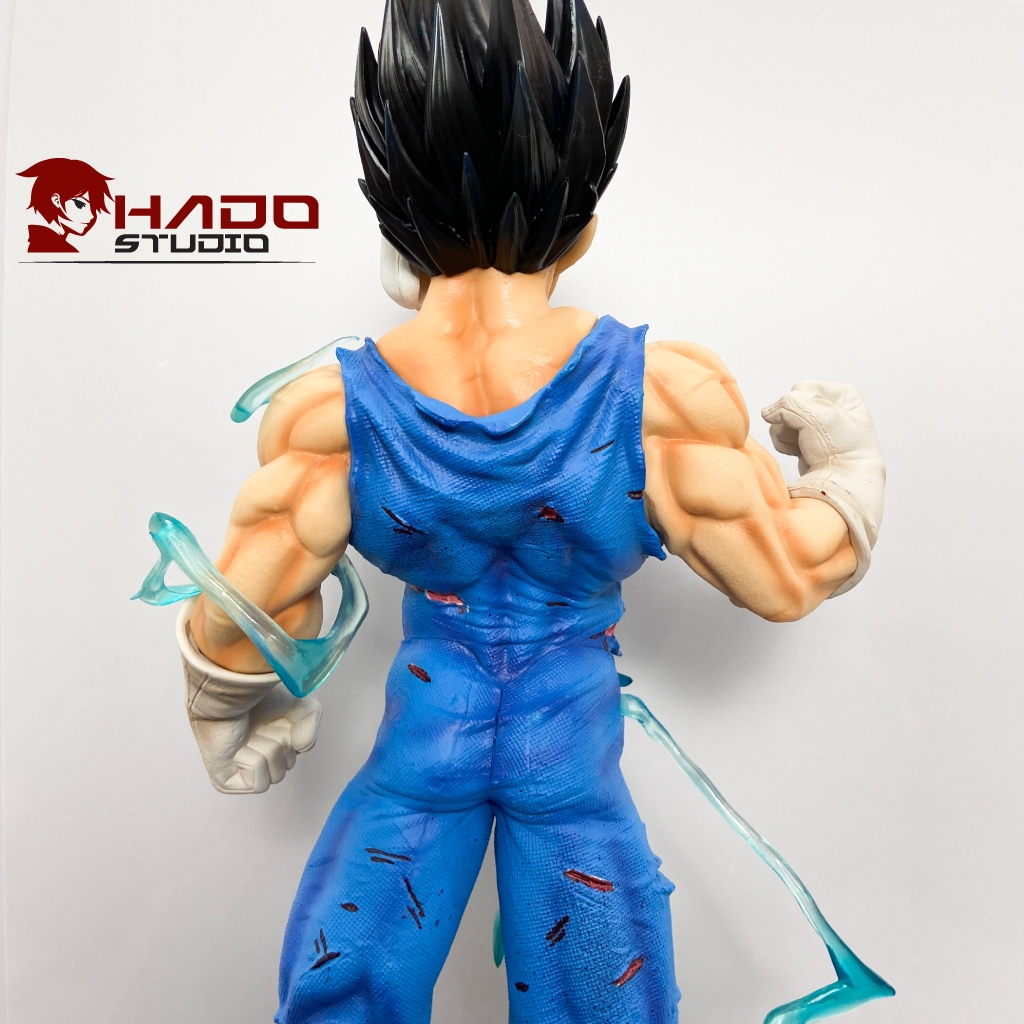 Dragon ball, mô hình Vegeta chiến đấu có 2 phiên bản thay thế, chiều cao 47cm
