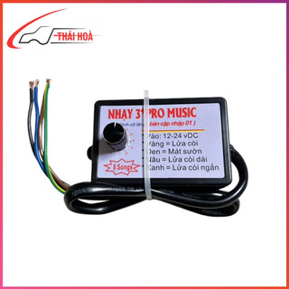 Nhại kèn 3 + pro music, nhại còi 3pro 8 tiếng 12v 24v