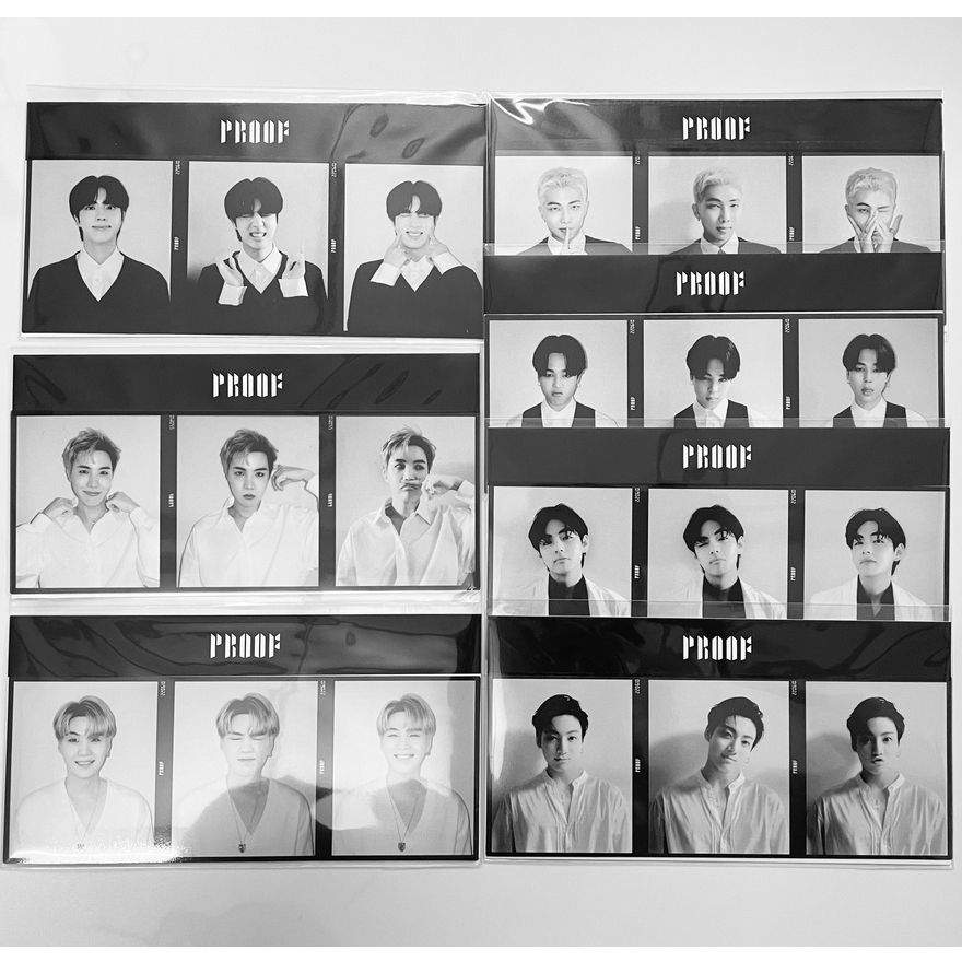 POB Strip Weverse chính hãng BTS Proof