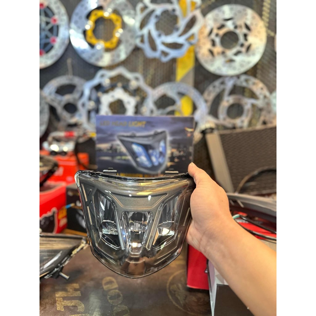 Pha đèn Lativo Ex135 2005-2010 3 mắt LC135 V1