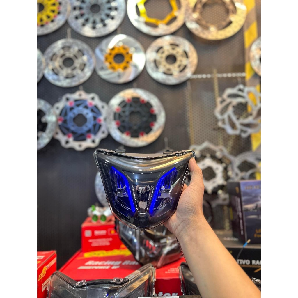 Pha đèn Lativo Ex135 2005-2010 3 mắt LC135 V1