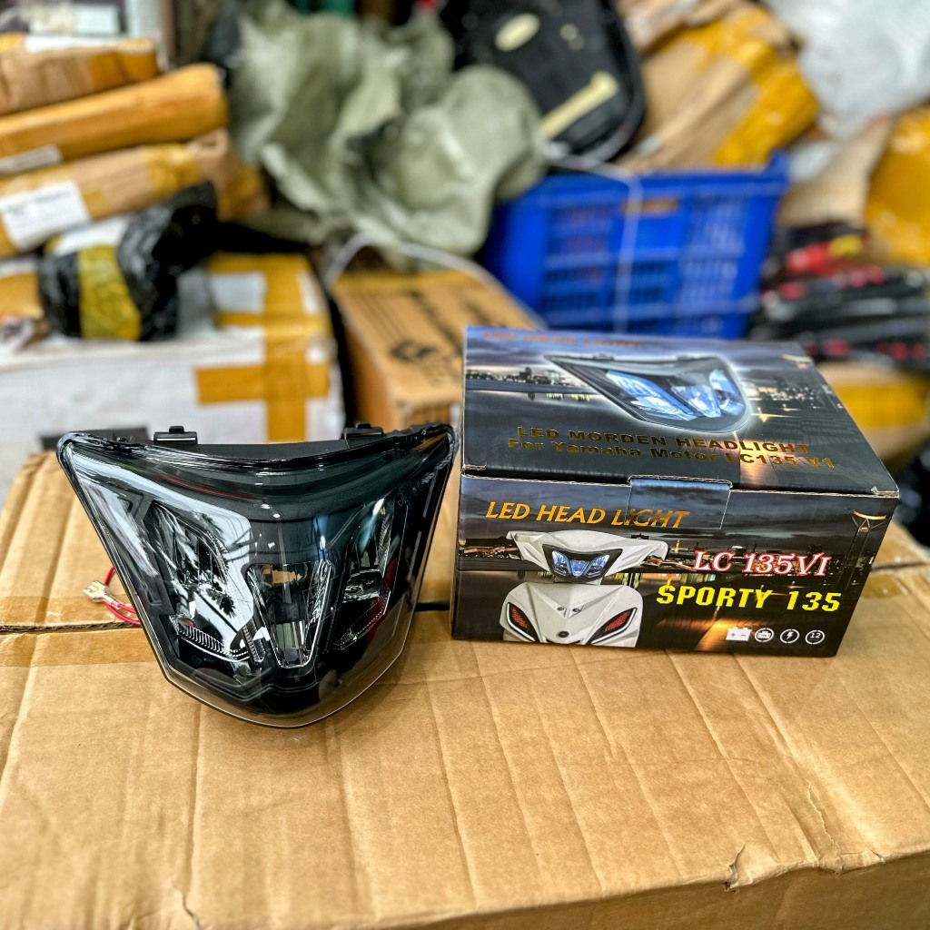 Pha đèn Lativo Ex135 2005-2010 3 mắt LC135 V1