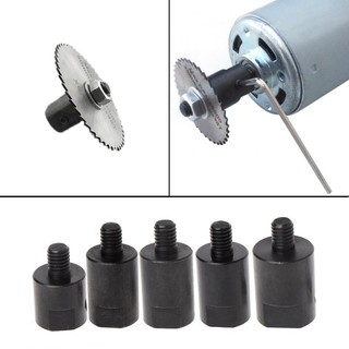 Trục kẹp lưỡi cắt m6 lỗ trục 3.17mm/4mm/5mm/6mm/8mm - chế máy cưa, máy cắt, máy mài