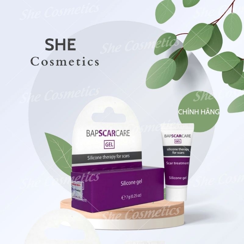 Kem Sẹo Bapscarcare Cao Cấp - Gel Sẹo Silicone Giúp Làm Mờ Và Ngăn Ngừa Các Vết Sẹo