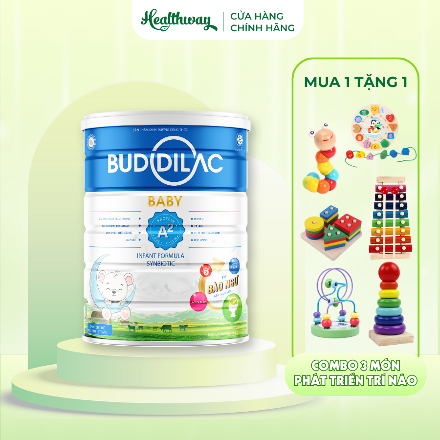 Sữa Buddilac Baby giúp bé tăng cân, ngủ sâu giấc, tăng sức đề kháng
