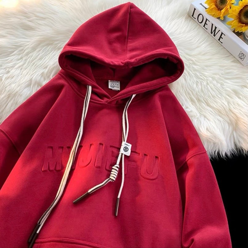 Áo Hoodie Nam Nữ MYJIEFU NAD Unisex - Áo Khoác Nỉ Bông Mũ Rộng 3 Màu Basic Form Rộng Trẻ Trung