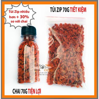 Cà rốt sấy cho hamster và thú cưng 60 gram
