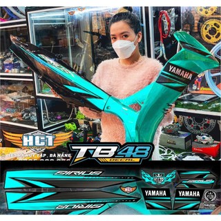 Tem rời sirius đỏ đen kiểu zin ms036 phối đủ màu