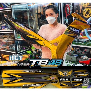 Tem rời sirius đỏ đen kiểu zin ms036 phối đủ màu