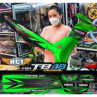 Tem rời sirius đỏ đen kiểu zin ms036 phối đủ màu
