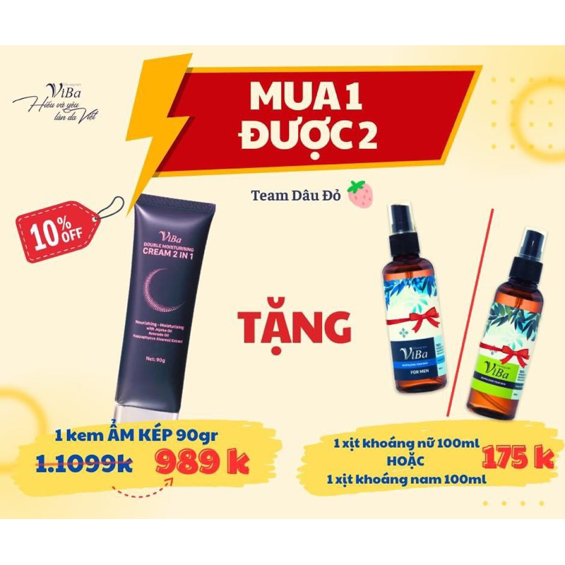 KEM ẨM KÉP VIBA 30G - 90G