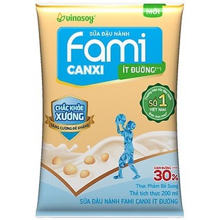 Sữa đậu nành Fami bịch 220ml