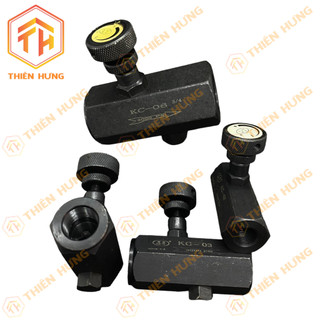 Van tiết lưu dầu thủy lực KC 02 - 06 | Ren 13mm~27mm