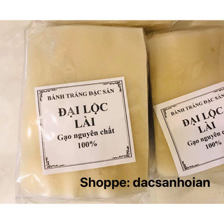 500G Bánh Tráng Đại Lộc khoảng 55-60 lá bánh - Bánh Tráng Cuốn Thịt Heo Quảng Nam