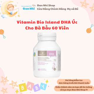 [Date Mới] DHA Bầu Bio Island Úc 60 viên cho bé phát triển toàn diện