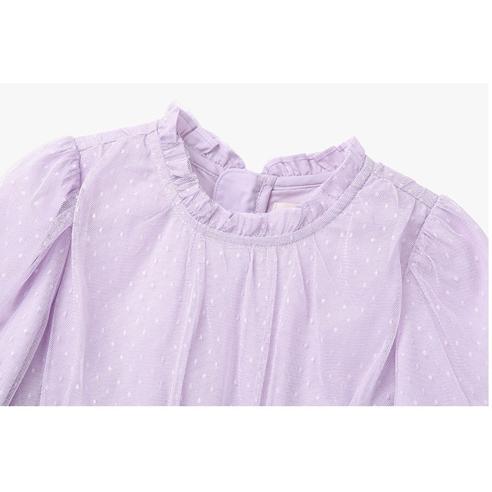 Váy công chúa tím xuất Hàn dư cho bé VPE008