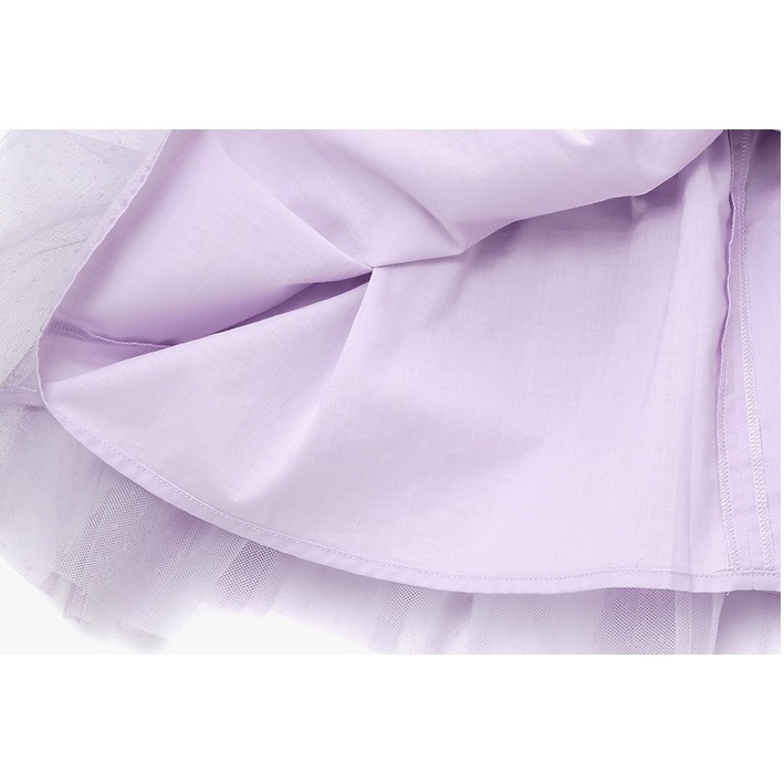 Váy công chúa tím xuất Hàn dư cho bé VPE008