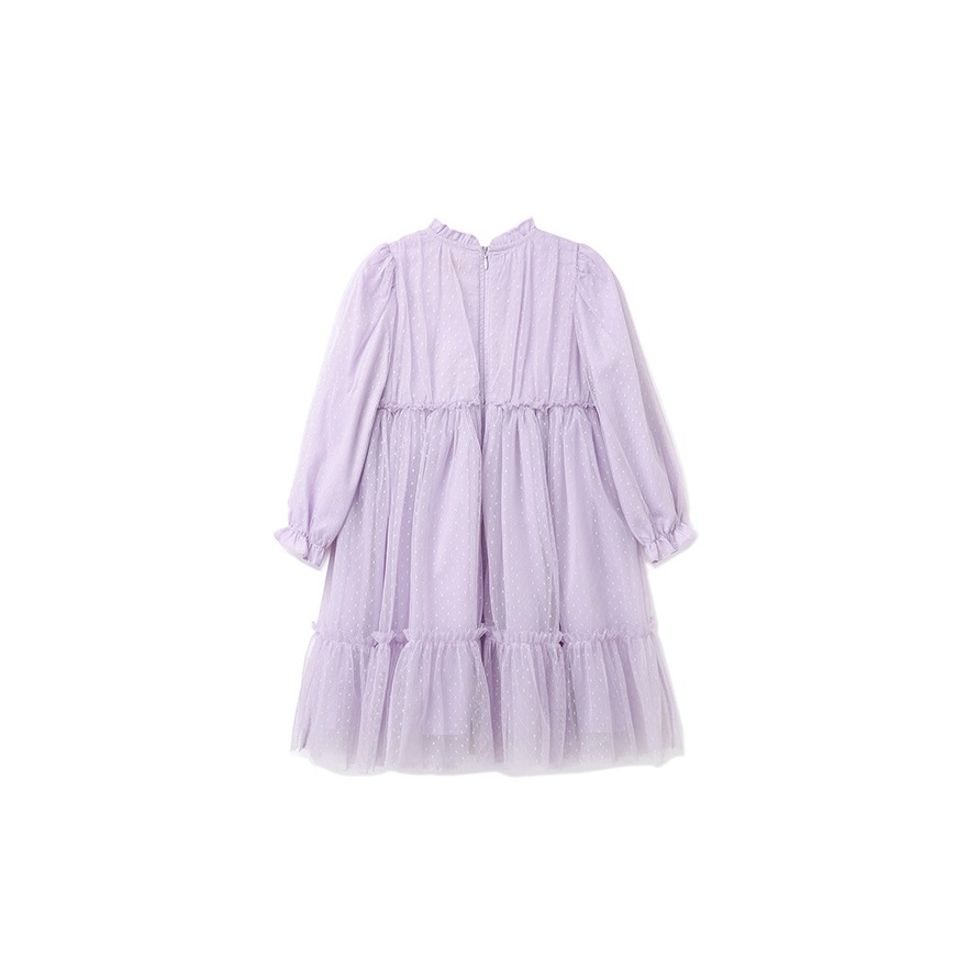 Váy công chúa tím xuất Hàn dư cho bé VPE008