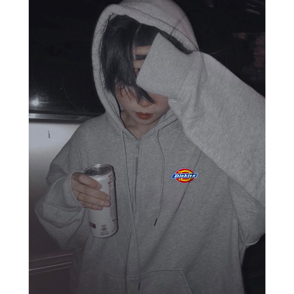 Áo khoác hoodie zip MEANSTORE áo khoác nỉ nam nữ loại nỉ chân cua, bông, lông form rộng vải dày dặn đen xám tiêu - KNDK1