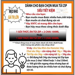 Thức ăn hamster yến sữa 70 gram
