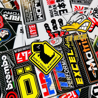 Tem Sticker logo Khủng Long Dán Trang Trí Xe, Laptop, Vali, Nón Bảo Hiểm v.v Decal Chống Thấm Nước Chịu Nắng Mưa Tốt