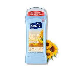 [Hàng nhập Mỹ] Lăn Sáp Khử Mùi Suave Power/Sunshine 74g