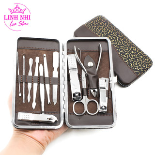 Bộ dụng cụ làm móng 11 món cao cấp