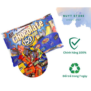 Kẹo Socola hỗn hợp 150 viên Kirkland Signature của Mỹ