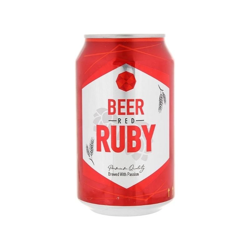 THÙNG BIA RUBY 24 LON