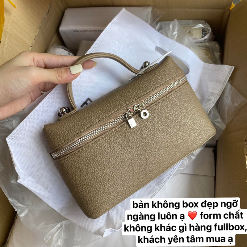 Túi Dáng Hộp Quai Ngang Da Togo Mềm Dupe Hm