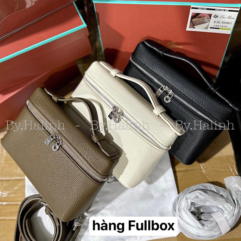 Túi Dáng Hộp Quai Ngang Da Togo Mềm Dupe Hm