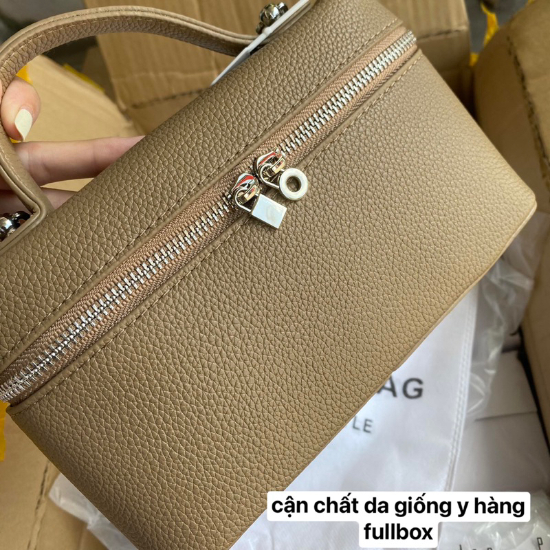 Túi Dáng Hộp Quai Ngang Da Togo Mềm Dupe Hm