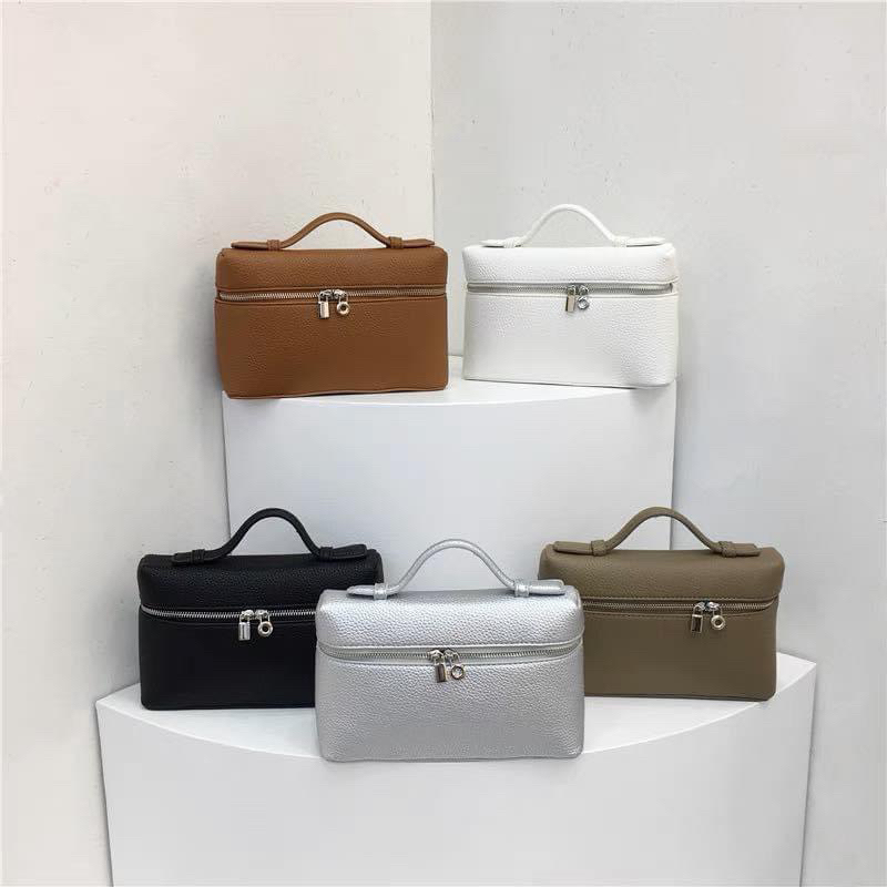 Túi Dáng Hộp Quai Ngang Da Togo Mềm Dupe Hm