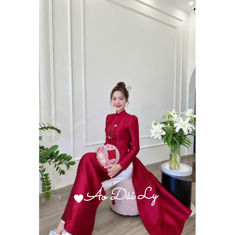 Cặp áo dài dâu rể cao cấp