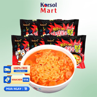 Lốc mì gà cay nước samyang