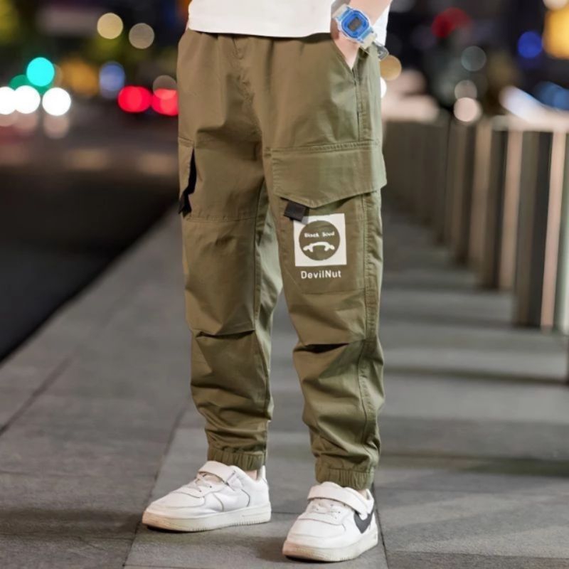 Quần Dài Túi Hộp Thời Trang Phong Cách Hàn Quốc Cho Bé Trai, Quần Dài Bé Trai Size Đại Từ 25-50kg