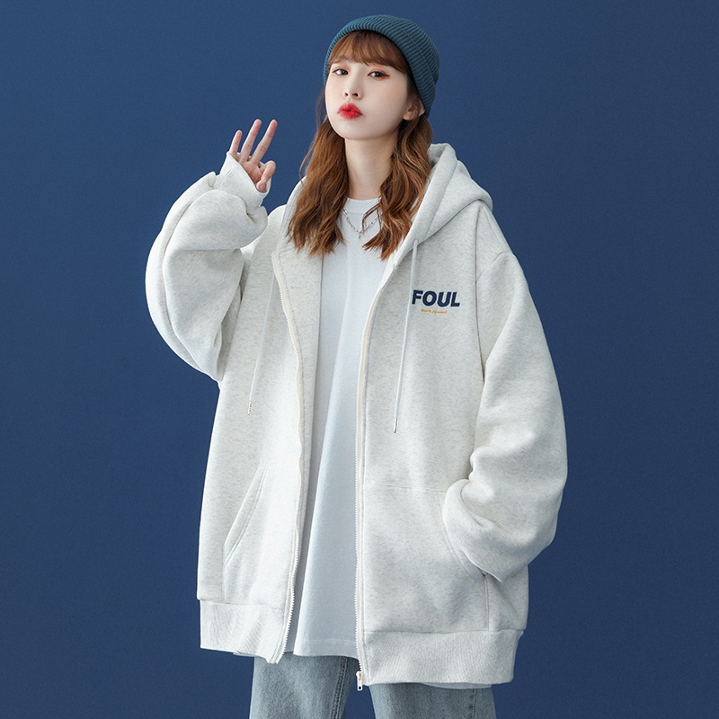 Áo Hoodie Zip Nam Nữ 1990live Mũ To, Áo nỉ form rộng Unisex.