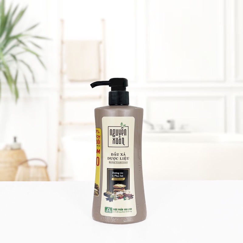 Dầu xả dược liệu Nguyên xuân chai 300ml tặng 10% thể tích giá không đổi